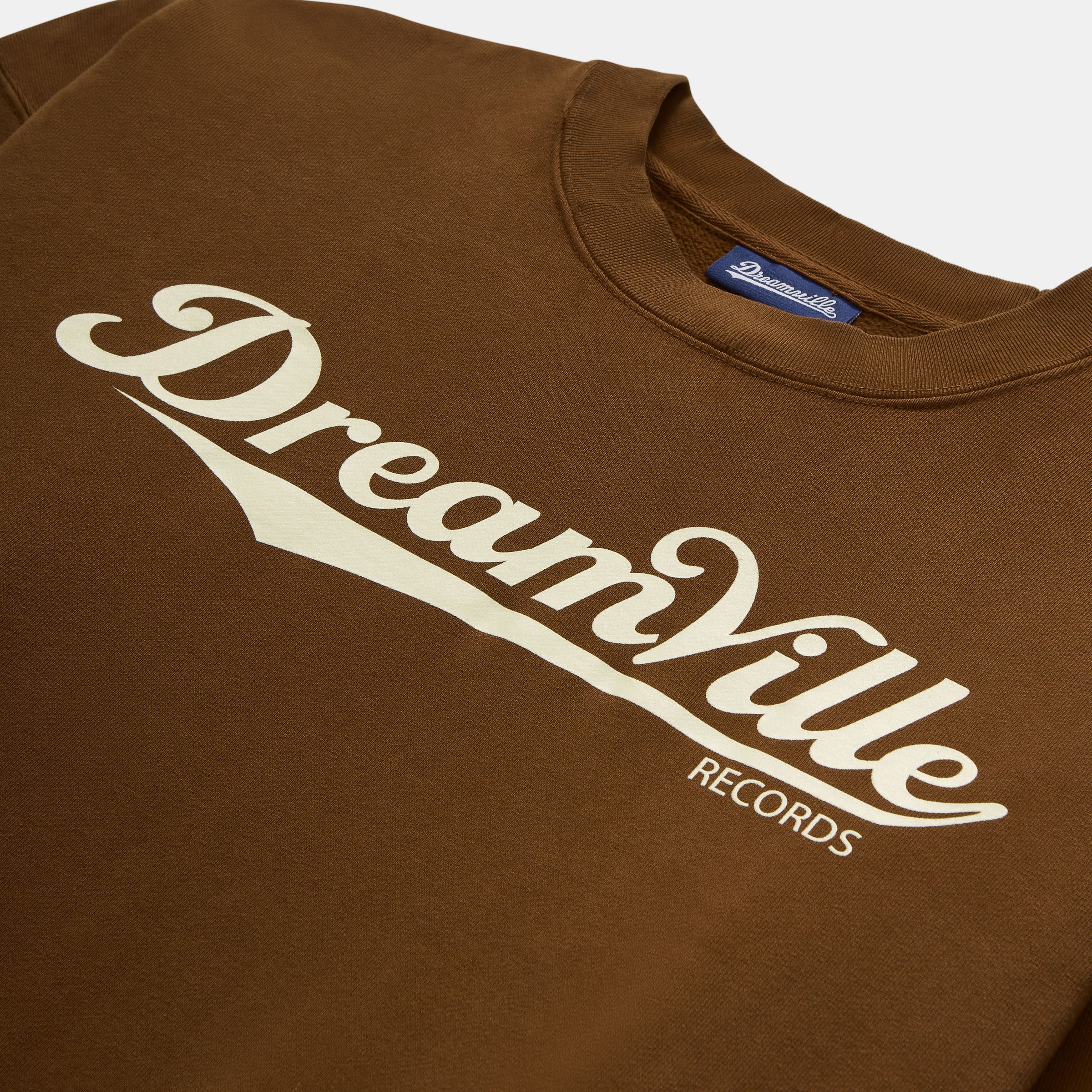 DREAMVILLE OG LOGO CREWNECK- BROWN – Dreamville Official Store