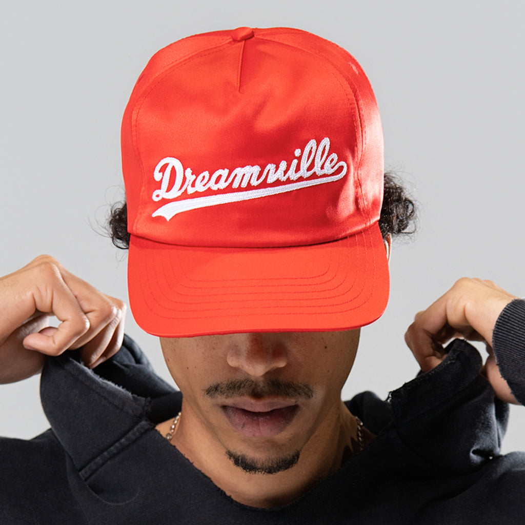 DREAMVILLE SCRIPT SATIN HAT – Dreamville Official Store