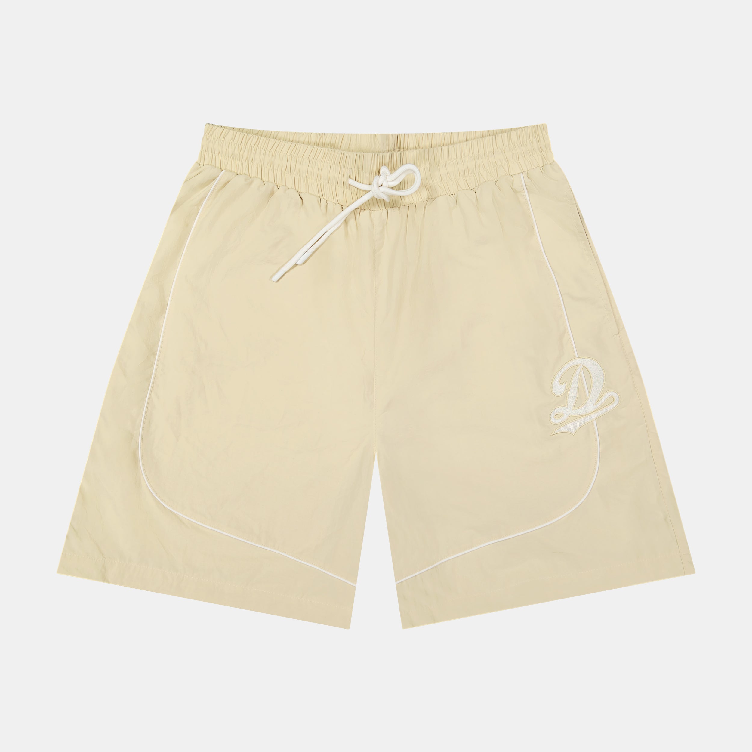 SCRIPT NYLON SHORTS BONE – Dreamville Official Store