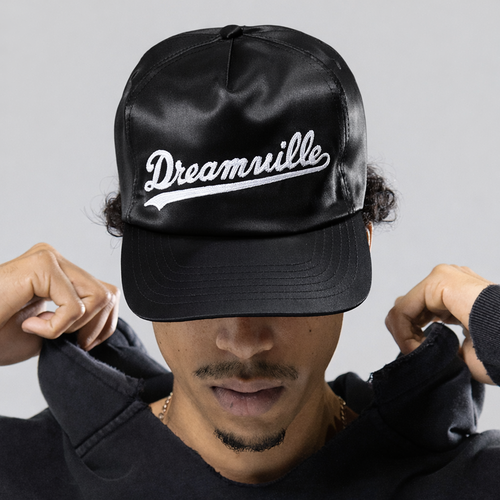 DREAMVILLE SCRIPT SATIN HAT – Dreamville Official Store