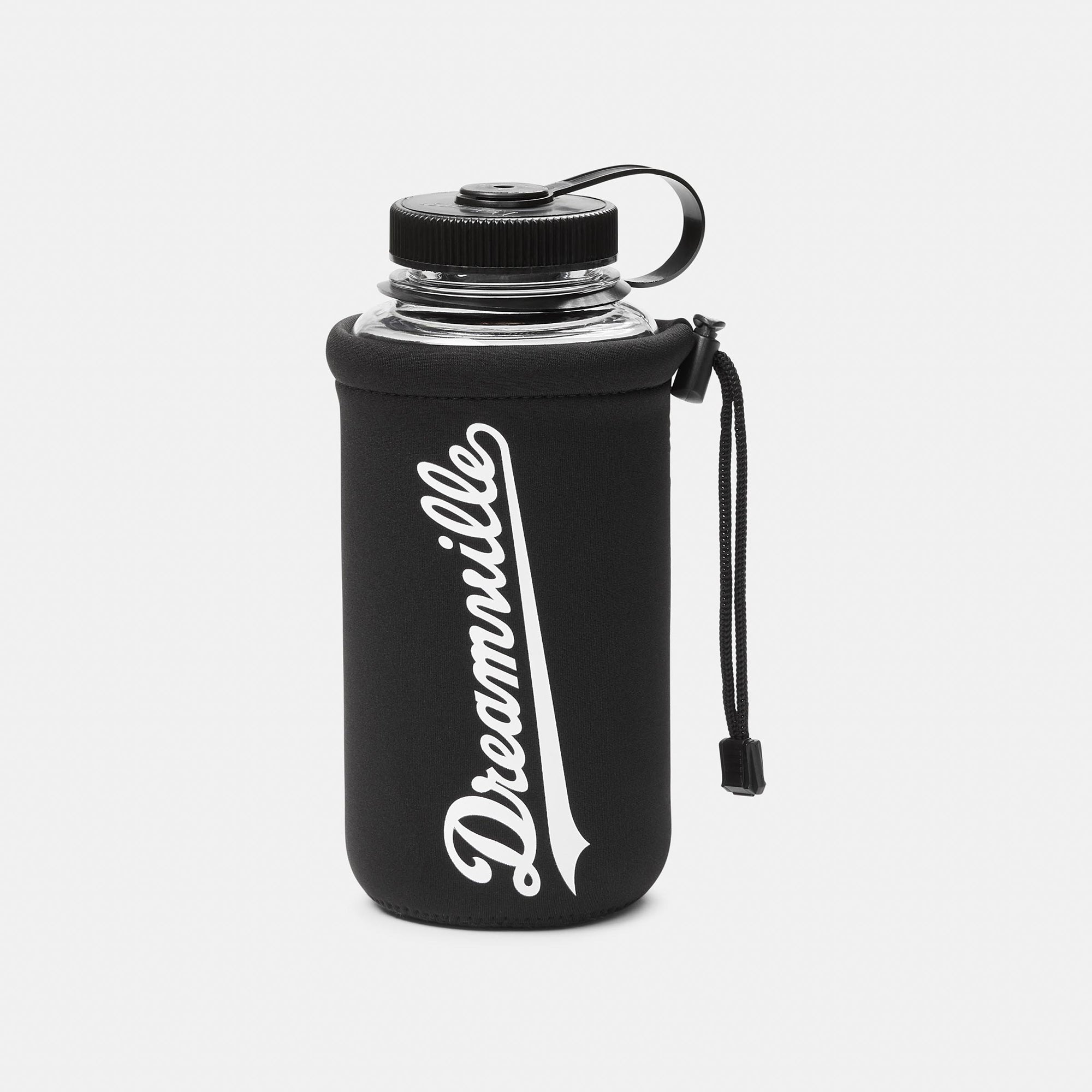 32oz. CLASSIC LOGO NALGENE BOTTLE AND NEOPRENE HOLDER- BLACK