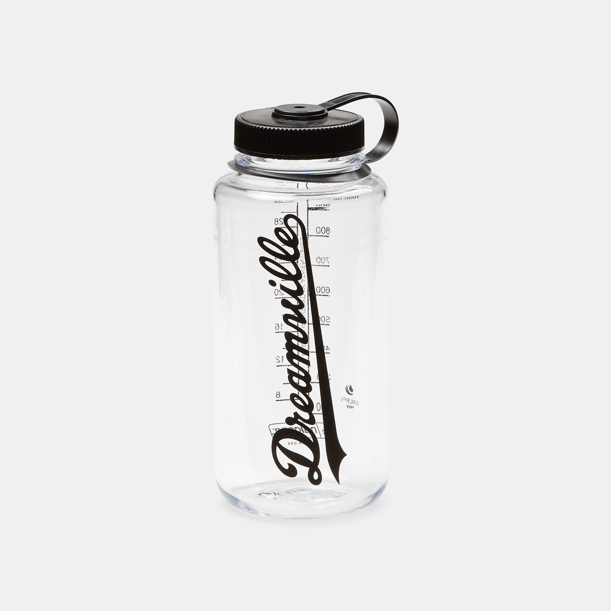 32oz. CLASSIC LOGO NALGENE BOTTLE AND NEOPRENE HOLDER- BLACK