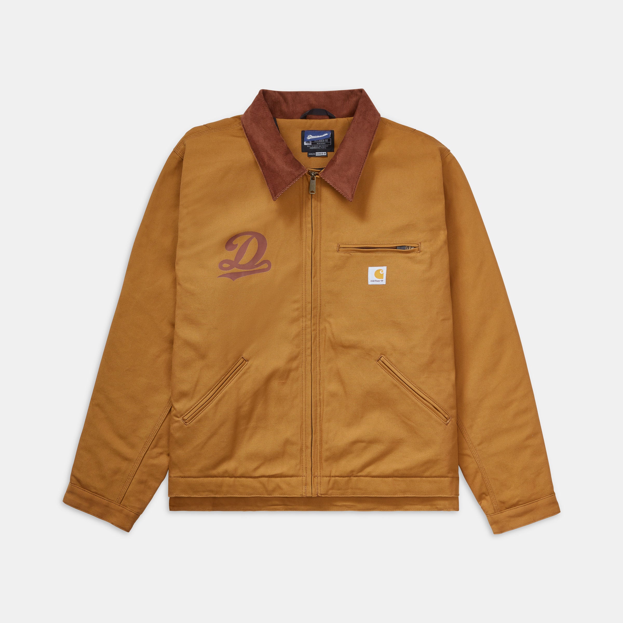 ジャケット・アウター Supreme Carhartt Logo Traditional Jacket 1998 Supreme Carhartt Zip Up Jacket Unofficial Collab - Part of