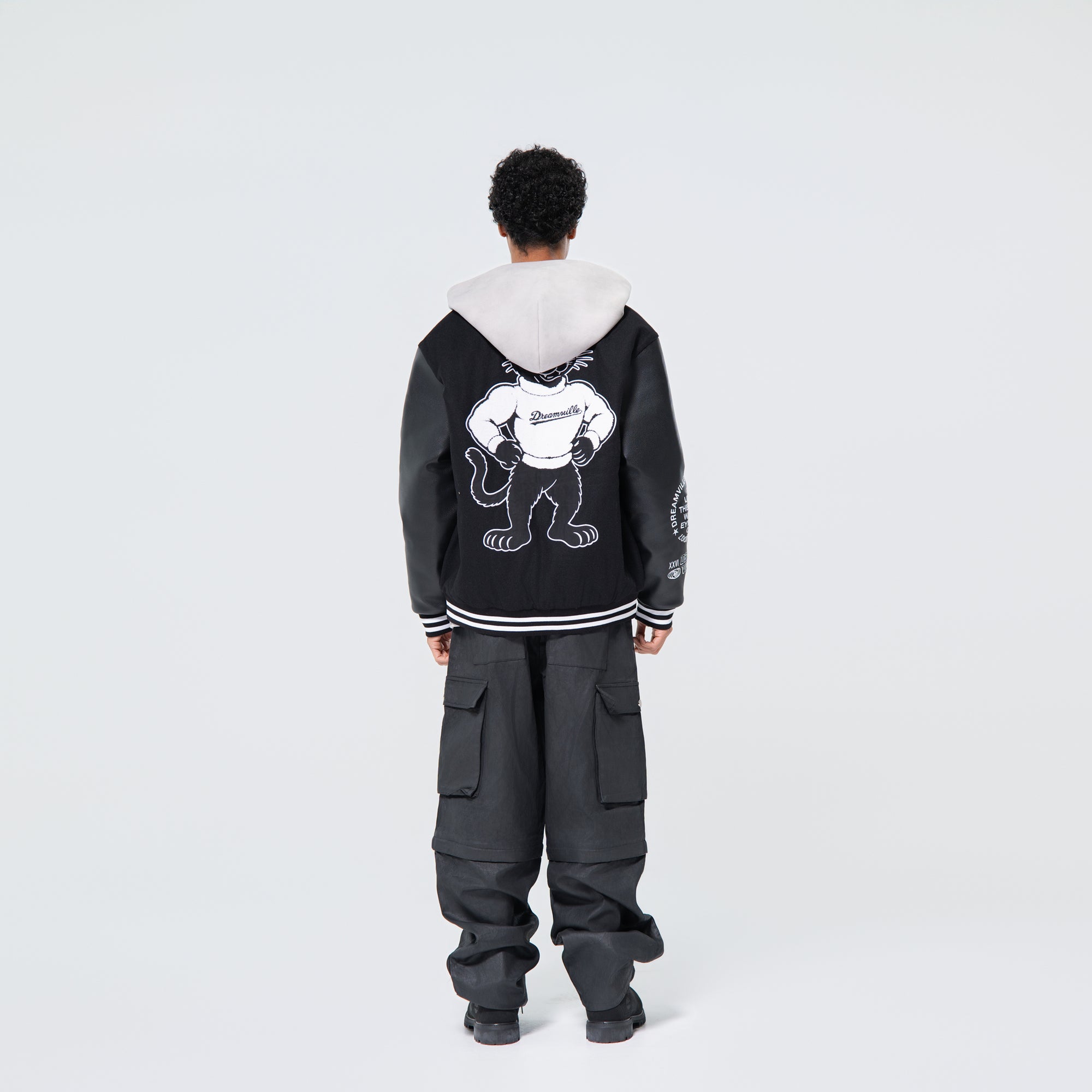 DREAMVILLE PANTHER VARSITY JACKET