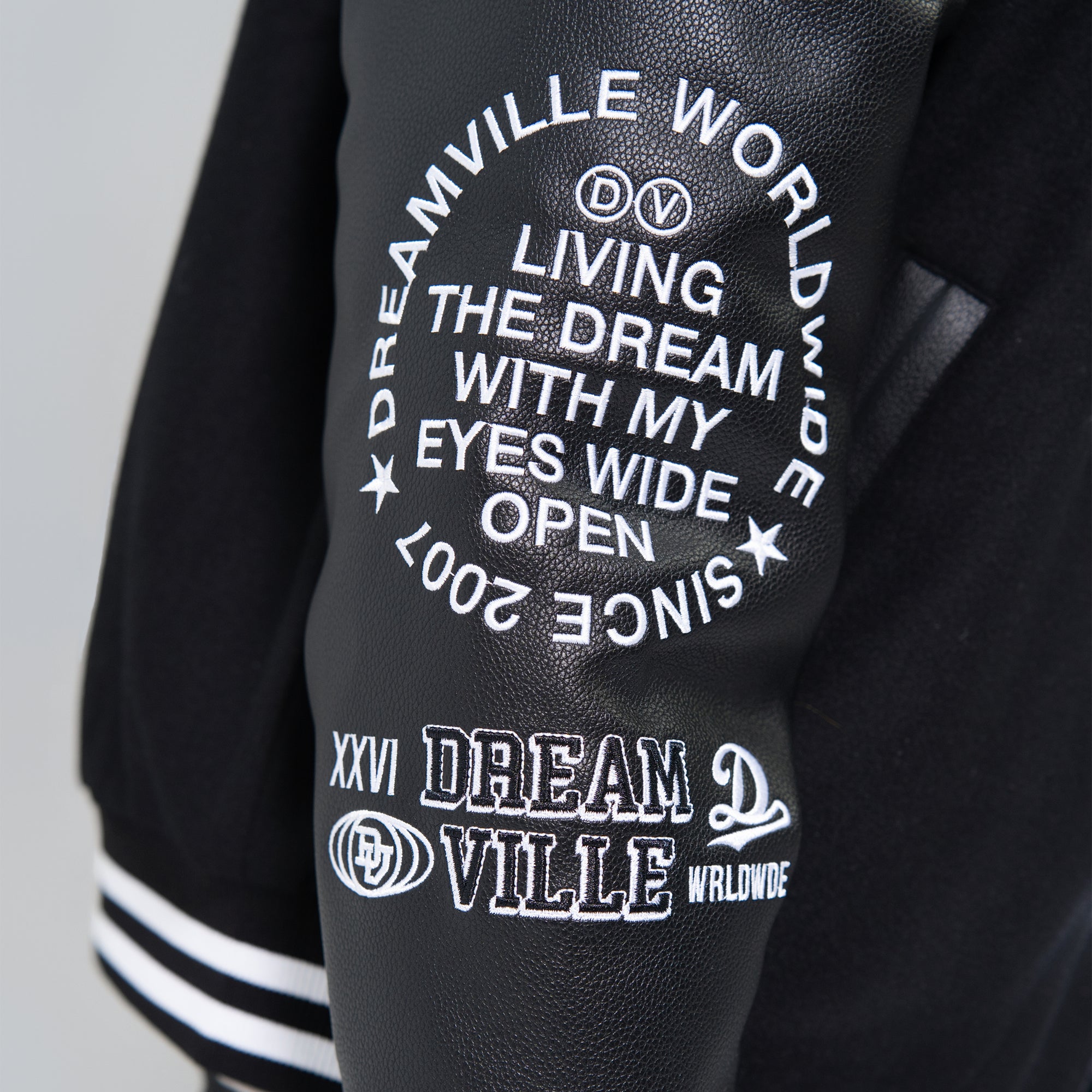 DREAMVILLE PANTHER VARSITY JACKET