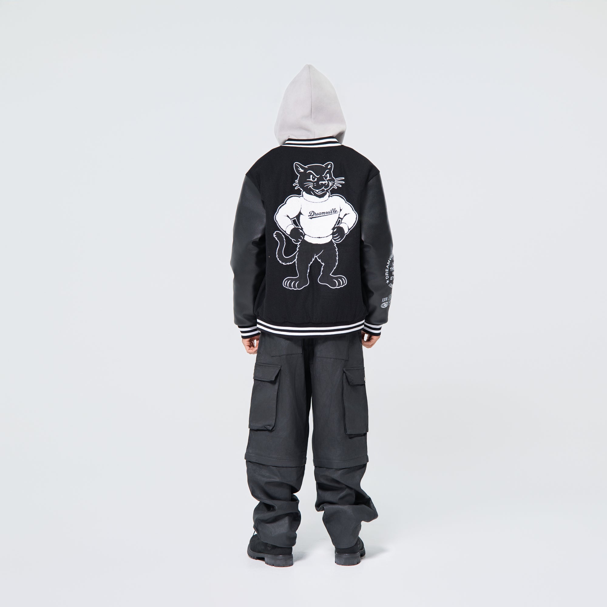 DREAMVILLE PANTHER VARSITY JACKET