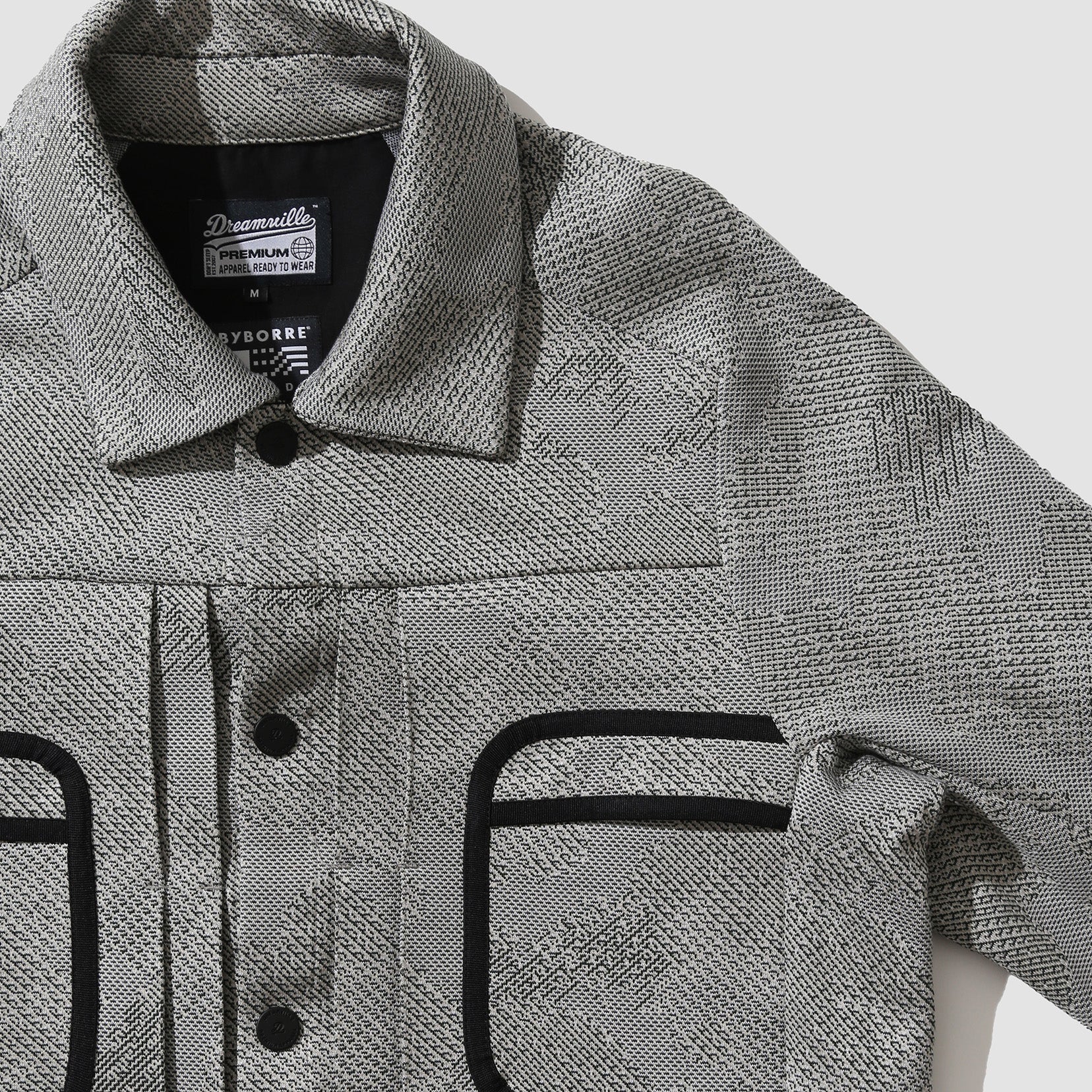 DREAMVILLE x BYBORRE JACKET- GRAY – Dreamville Official Store