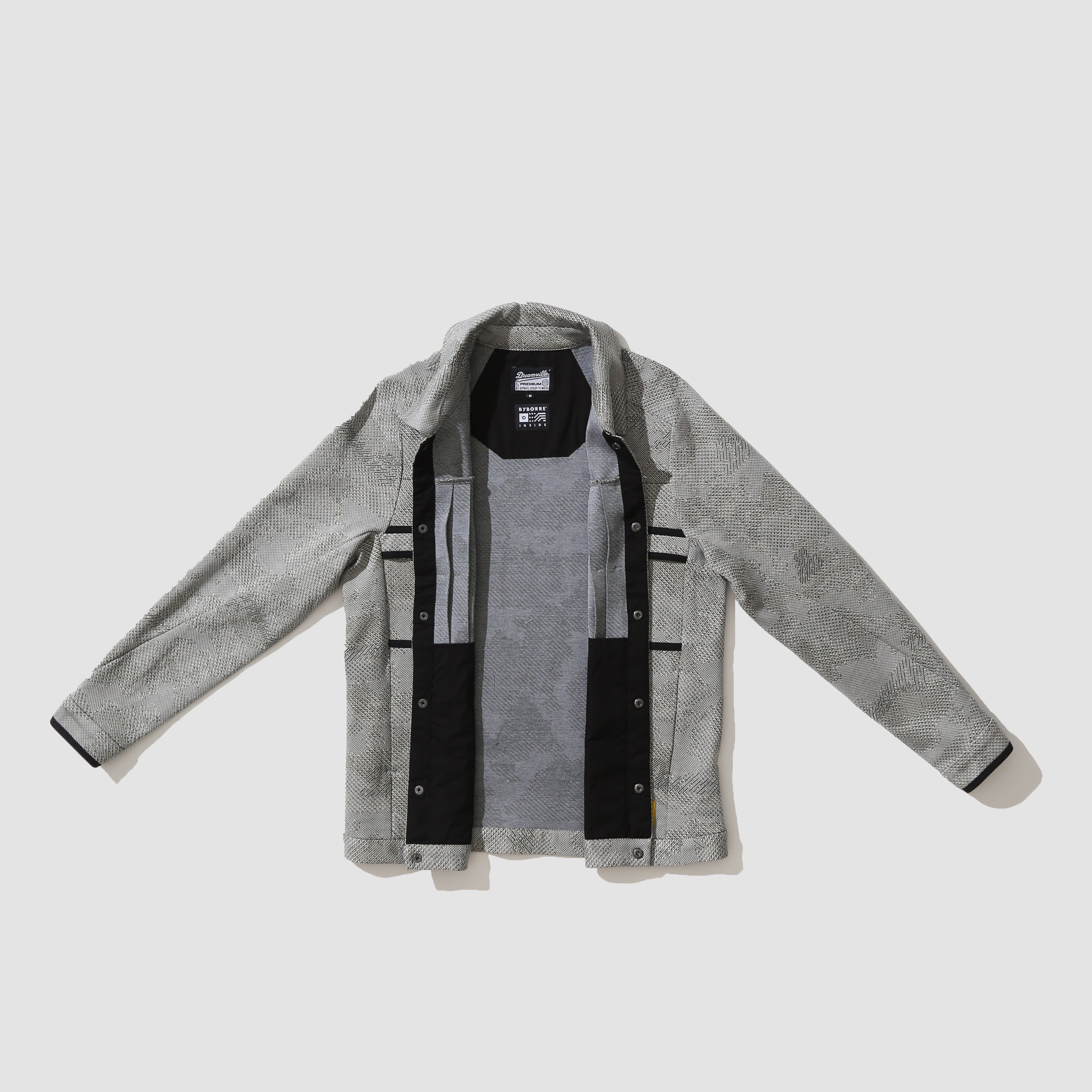 DREAMVILLE x BYBORRE JACKET- GRAY – Dreamville Official Store